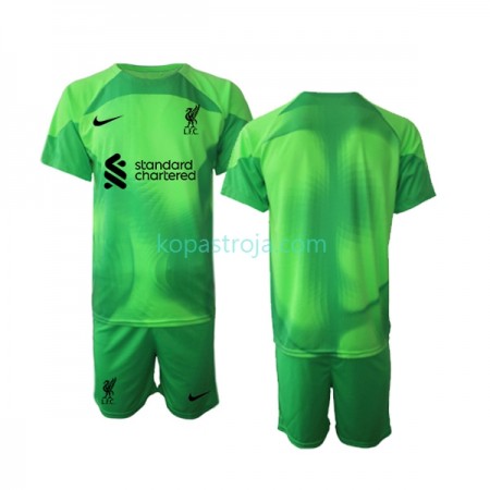 Billiga Fotbollströjor Liverpool Målvakt Barn Tredje tröja 2022/23 Kortärmad